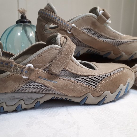 MEPHISTO NIRO ALLROUNDER Tan & Beige Sneakers - Picture 3 of 10